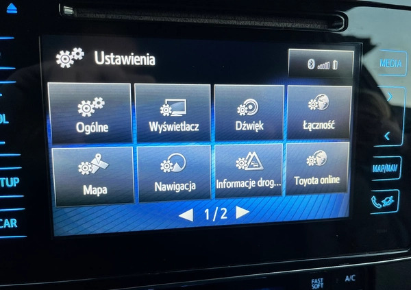 Toyota Auris cena 65900 przebieg: 53000, rok produkcji 2017 z Turek małe 781